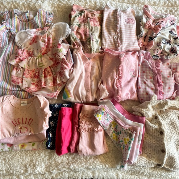 Little Me Other - Baby Girl Clothing Bundle